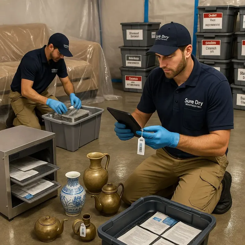 Content Protection and Restoration process in Mendham, NJ